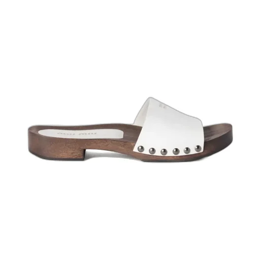 Patent-Leather Clogs