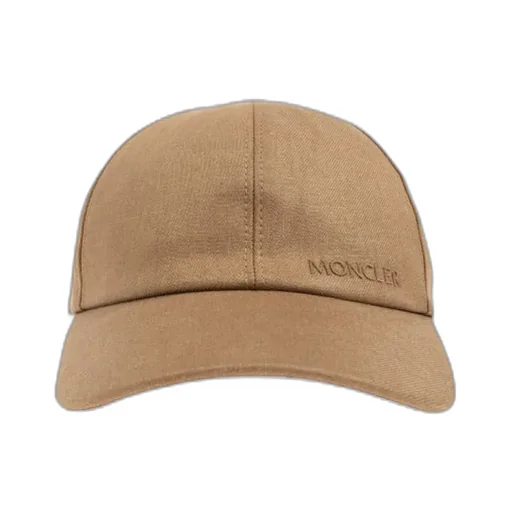Moncler Logo Embroidered Curved Peak Cap