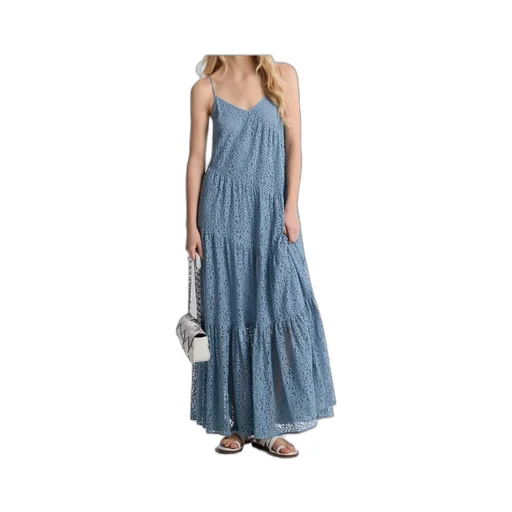 Michael Michael Kors Floral Lace Tiered Slip Dress