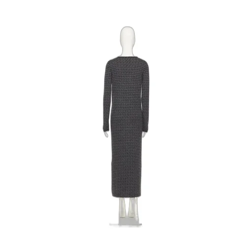 Valentino Toile Iconographe V-Neck Cardigan Dress