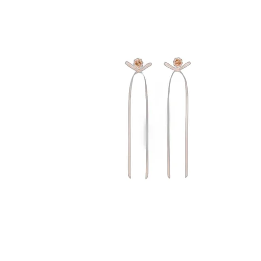 Bow Ribbon Stud Earrings