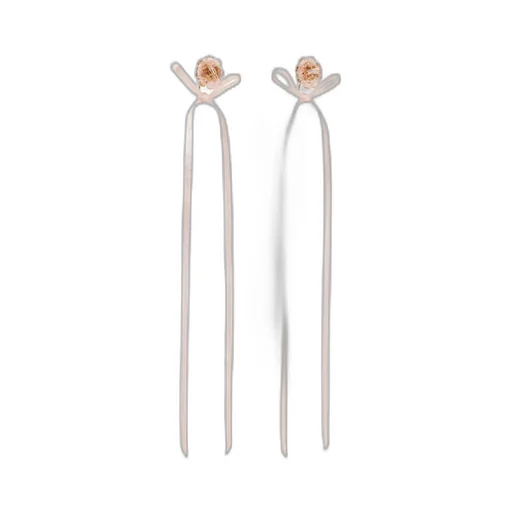 Bow Ribbon Stud Earrings