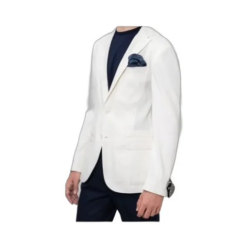 Linen-Blend Blazer