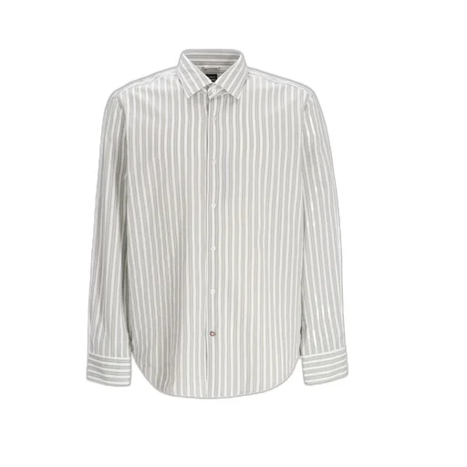 Striped Button-Up Shirt