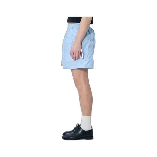 Walter Van Beirendonck Textured Quilted Shorts