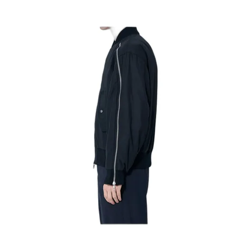 Dries Van Noten Zipped Bomber Jacket