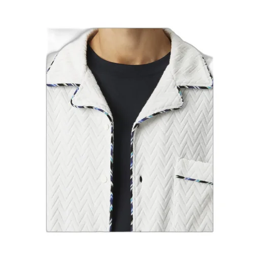 Missoni Zigzag Patterned Bowling Shirt