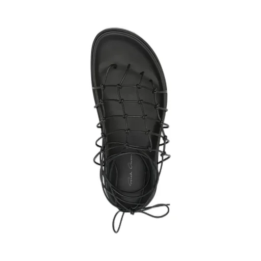 Open-Toe Flat Sandals