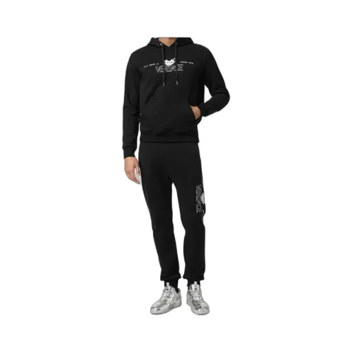 Versace Logo-Printed Hoodie