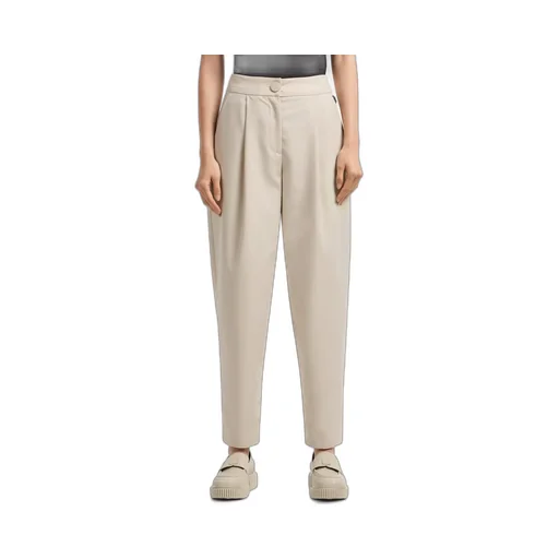 Straight-Leg Trousers