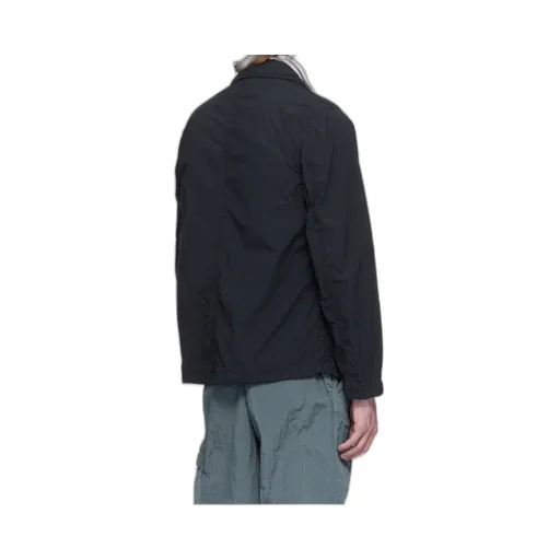 Stone Island Logo Patch Buttoned Jacket