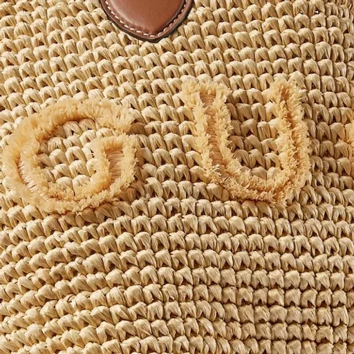 Gucci Logo Woven Detailed Shoulder Bag