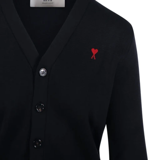 Ami V-Neck Buttoned Cardigan