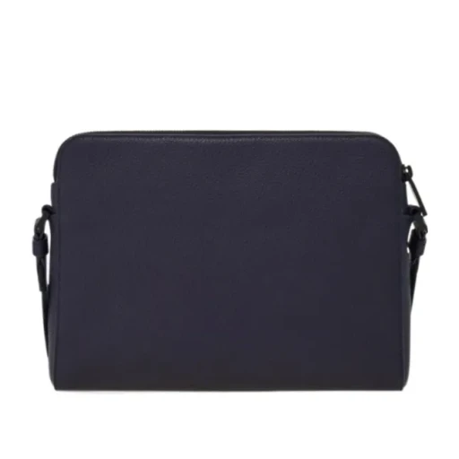 Embossed Gancini Crossbody Bag