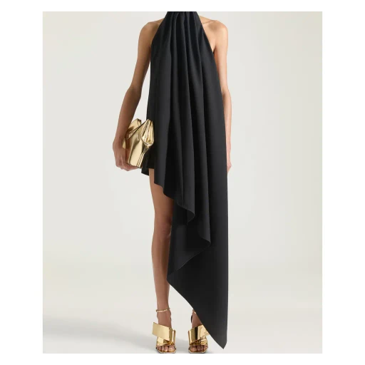 Givenchy Asymmetric Halterneck Dress