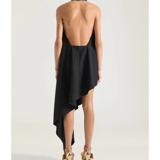 Givenchy Asymmetric Halterneck Dress