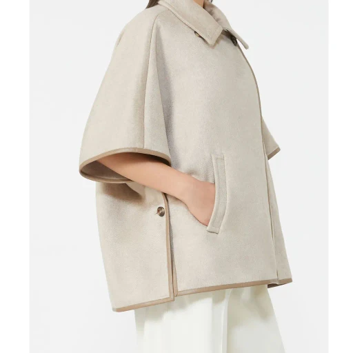 Cashmere Zibeline Cape