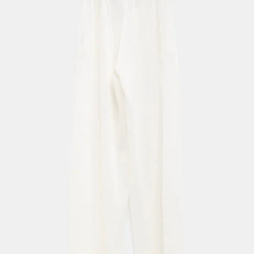 Elasticated-Waist Trousers
