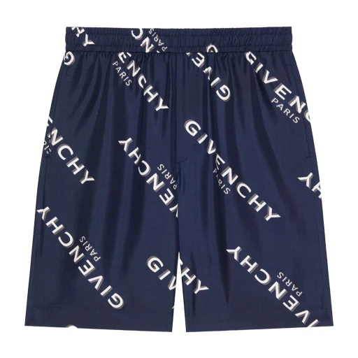 Givenchy Logo Shadow Printed Bermuda Shorts