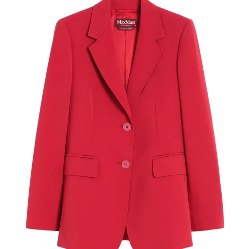 Single-Breasted Cady Blazer