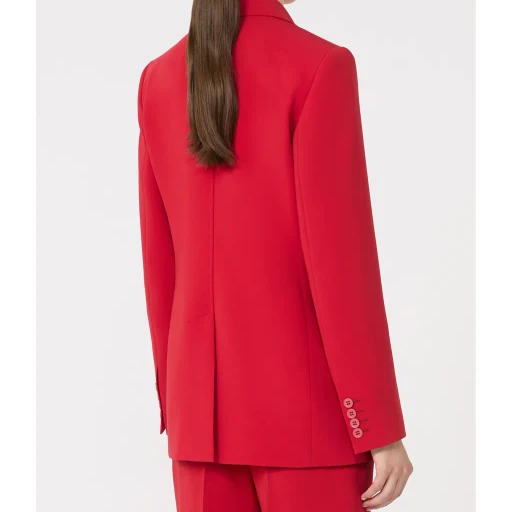Single-Breasted Cady Blazer