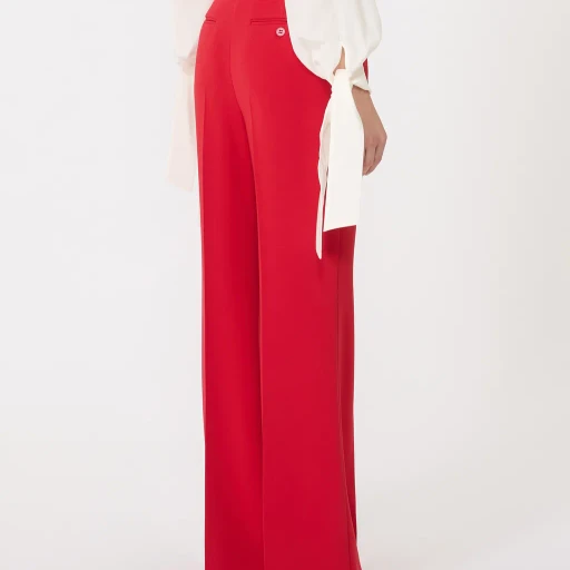 Flared Cady Trousers