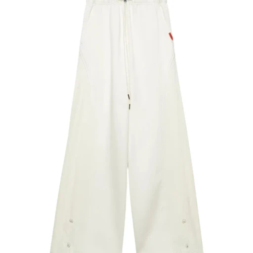 Cotton-Blend And Nylon Joggers