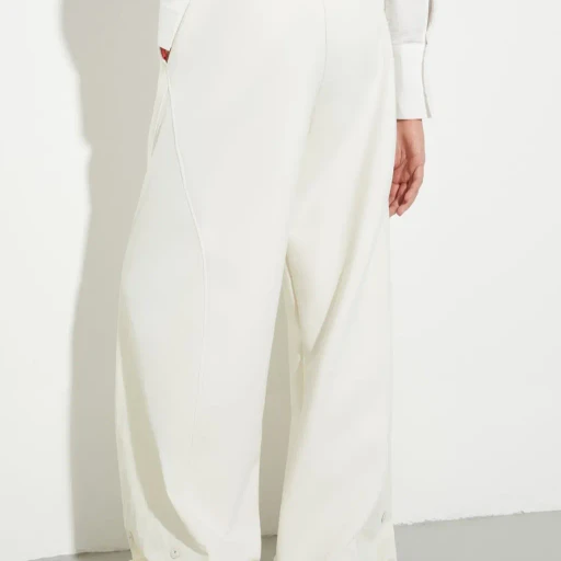 Cotton-Blend And Nylon Joggers