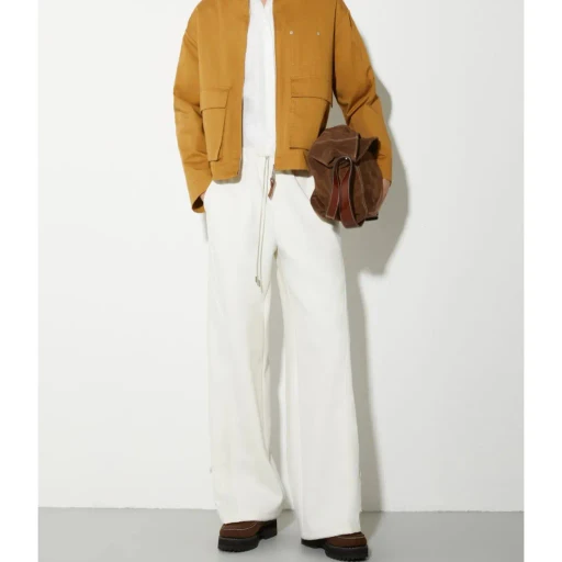 Cotton-Blend And Nylon Joggers