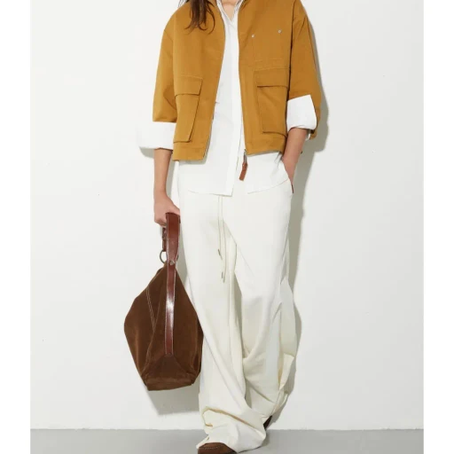 Cotton-Blend And Nylon Joggers