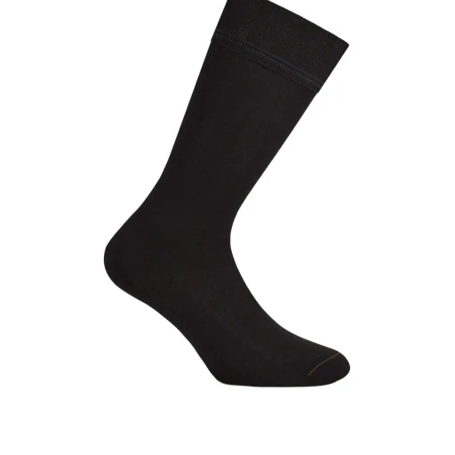 Black Cotton Socks