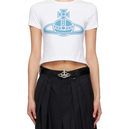 Vivienne Westwood Orb Printed Crewneck T-Shirt