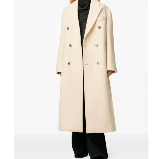 Ami Double Breasted Long Coat