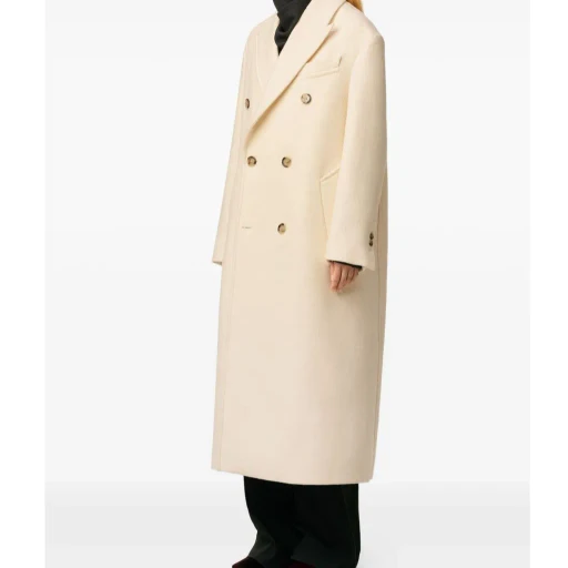 Ami Double Breasted Long Coat