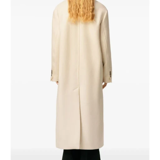 Ami Double Breasted Long Coat