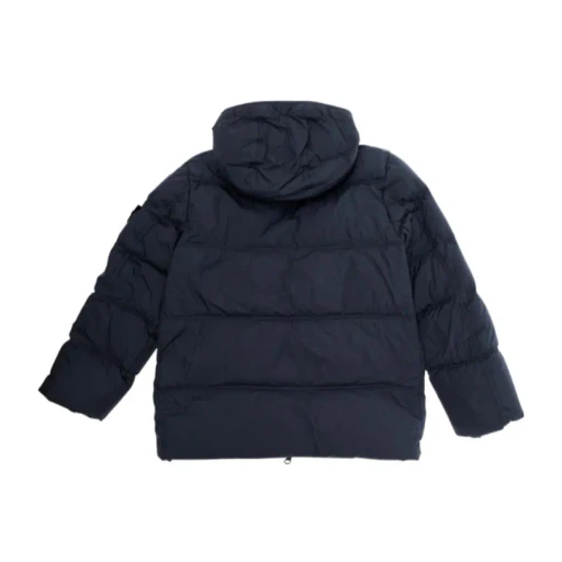 Hooded Quilted Down Jacket
