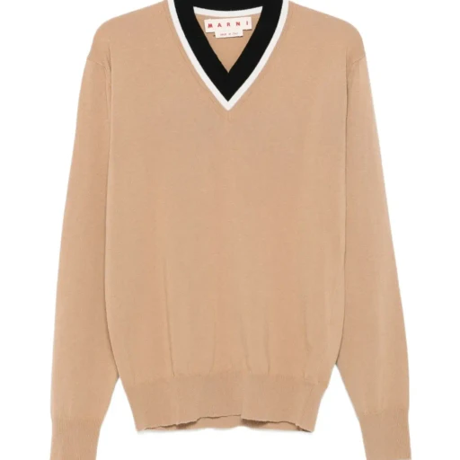 V-Neck Wool Sweater