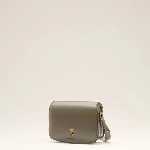 Grey Glazed Leather Paris Paris Bag