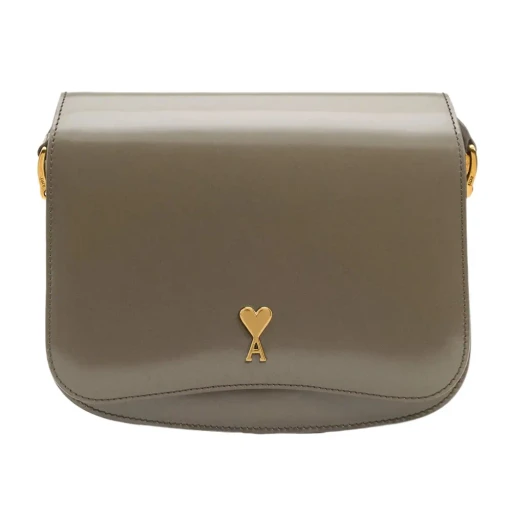 Grey Glazed Leather Paris Paris Bag