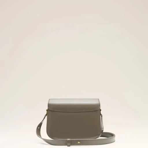 Grey Glazed Leather Paris Paris Bag