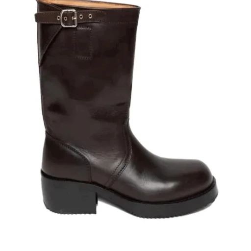 Round-Toed Ankle Boots