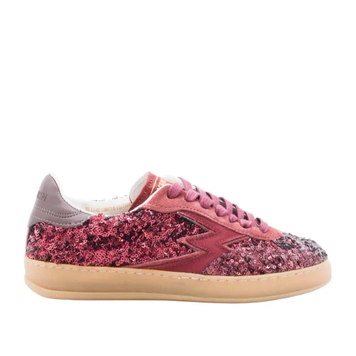 Moaconcept Master Club Sequin Embellished Lace-Up Sneakers