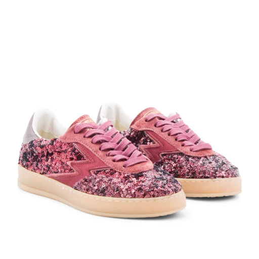 Moaconcept Master Club Sequin Embellished Lace-Up Sneakers