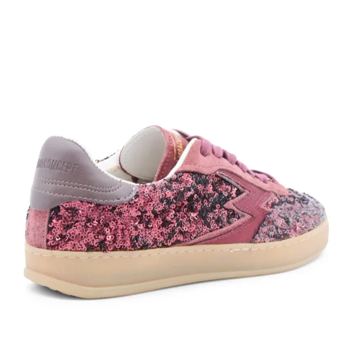 Moaconcept Master Club Sequin Embellished Lace-Up Sneakers