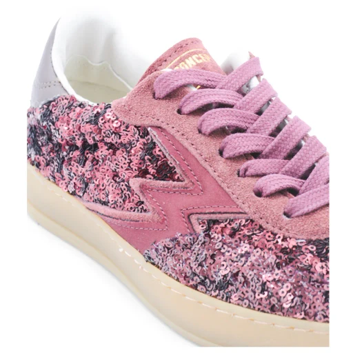 Moaconcept Master Club Sequin Embellished Lace-Up Sneakers