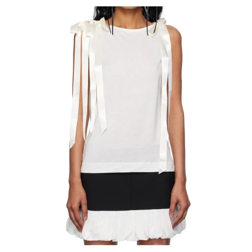 Bow Ribbon Tail Vest