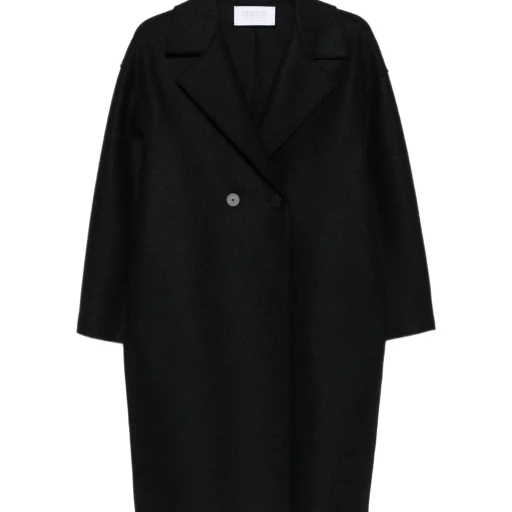 Double-Breasted Wool Coat