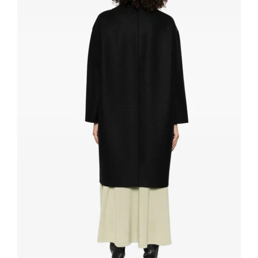 Double-Breasted Wool Coat