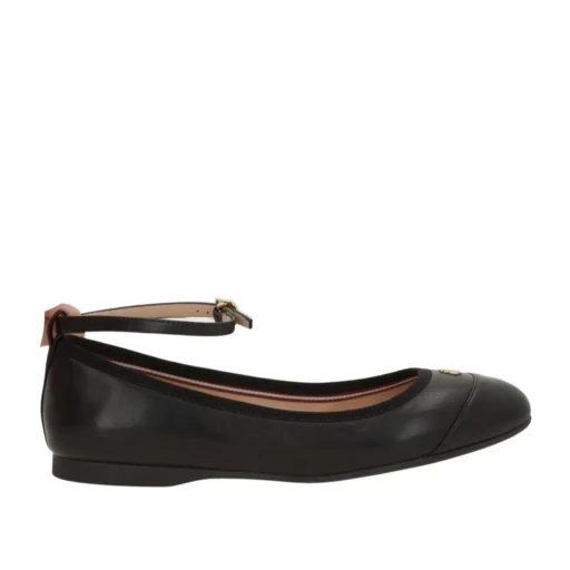 Bally Ankle Strapped Flat Shoes