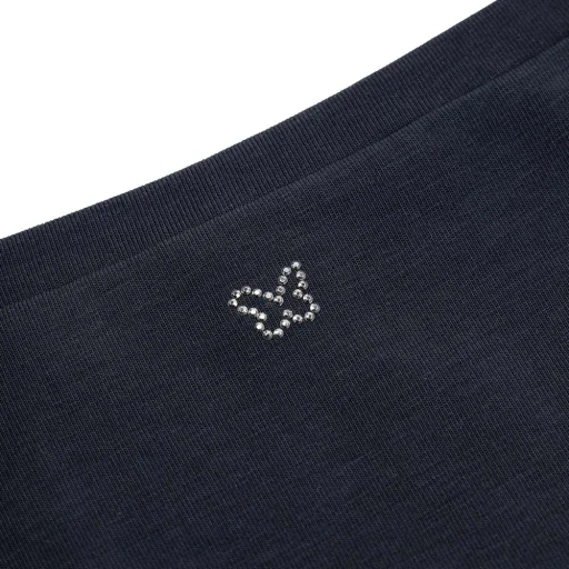 Round Collar And Long-Sleeved T-Shirt